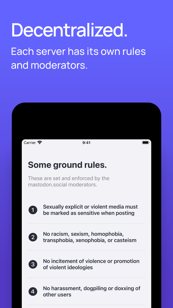 Mastodon iPhone screenshot 6