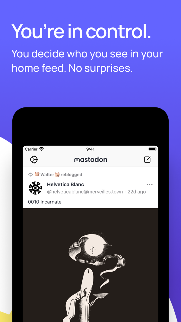 Mastodon iPhone screenshot 3