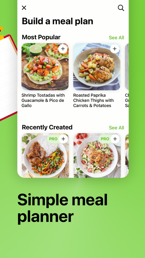 Mealime Meal Plans & Recipes iPhone screenshot 4