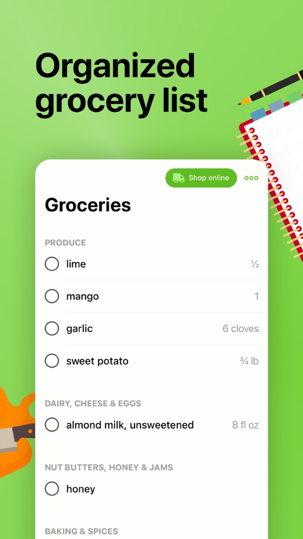 Mealime Meal Plans & Recipes iPhone screenshot 3
