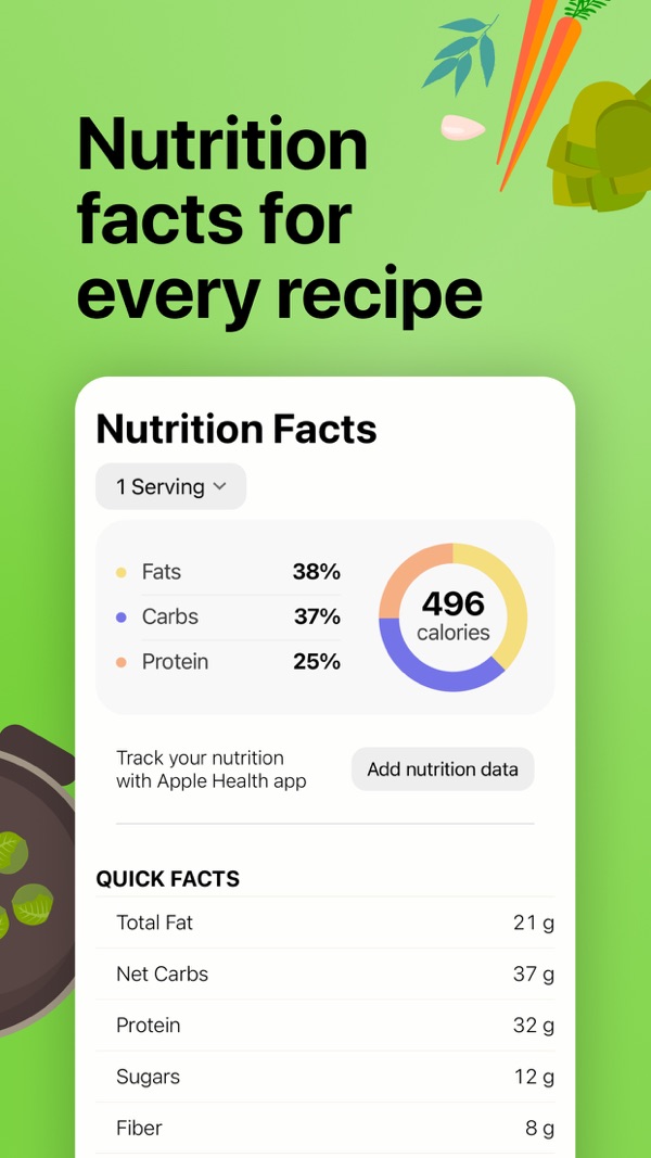 Mealime Meal Plans & Recipes iPhone screenshot 7