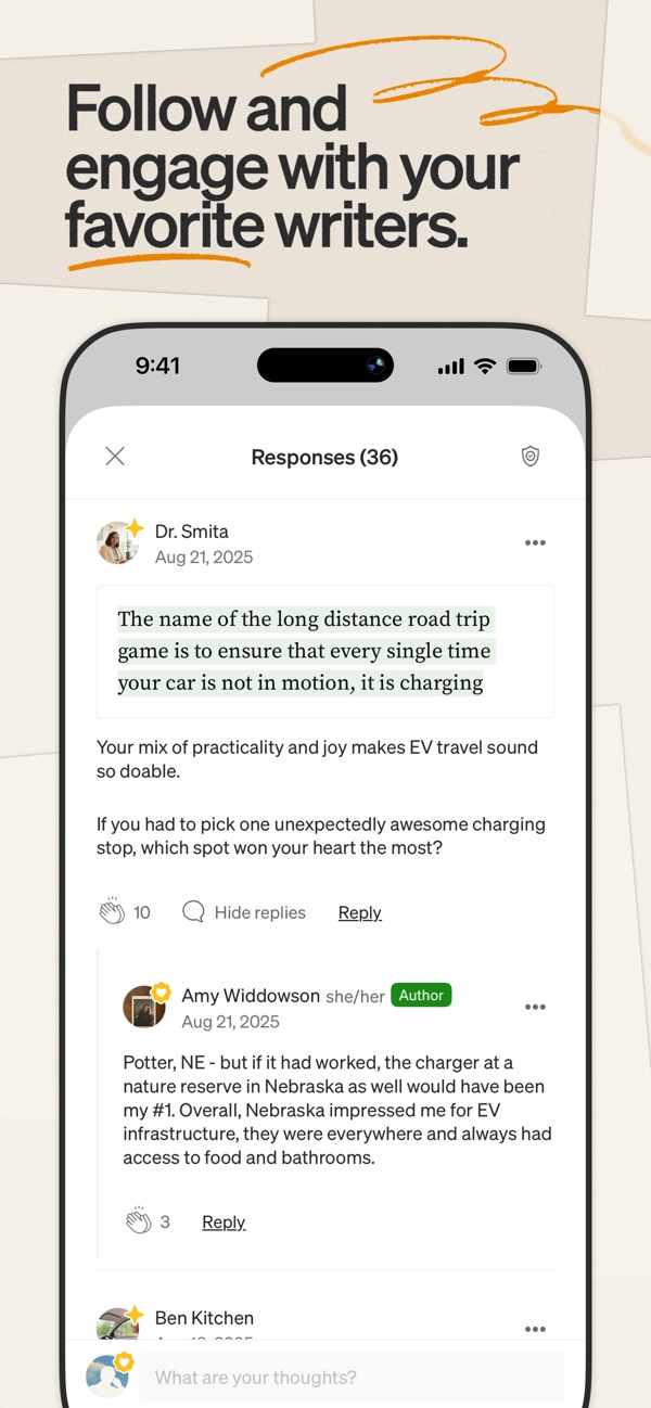Medium iPhone screenshot 5