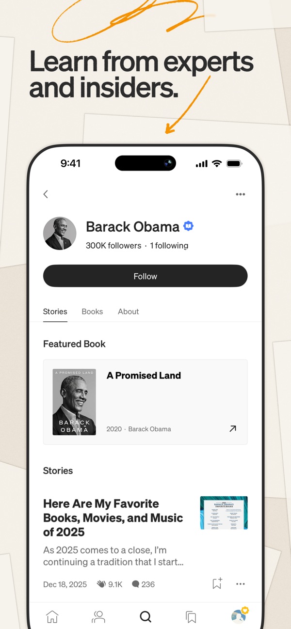 Medium iPhone screenshot 4