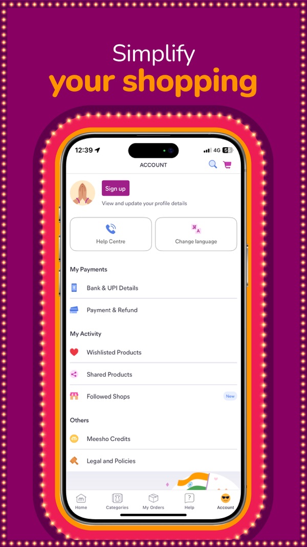 Meesho iPhone screenshot 8