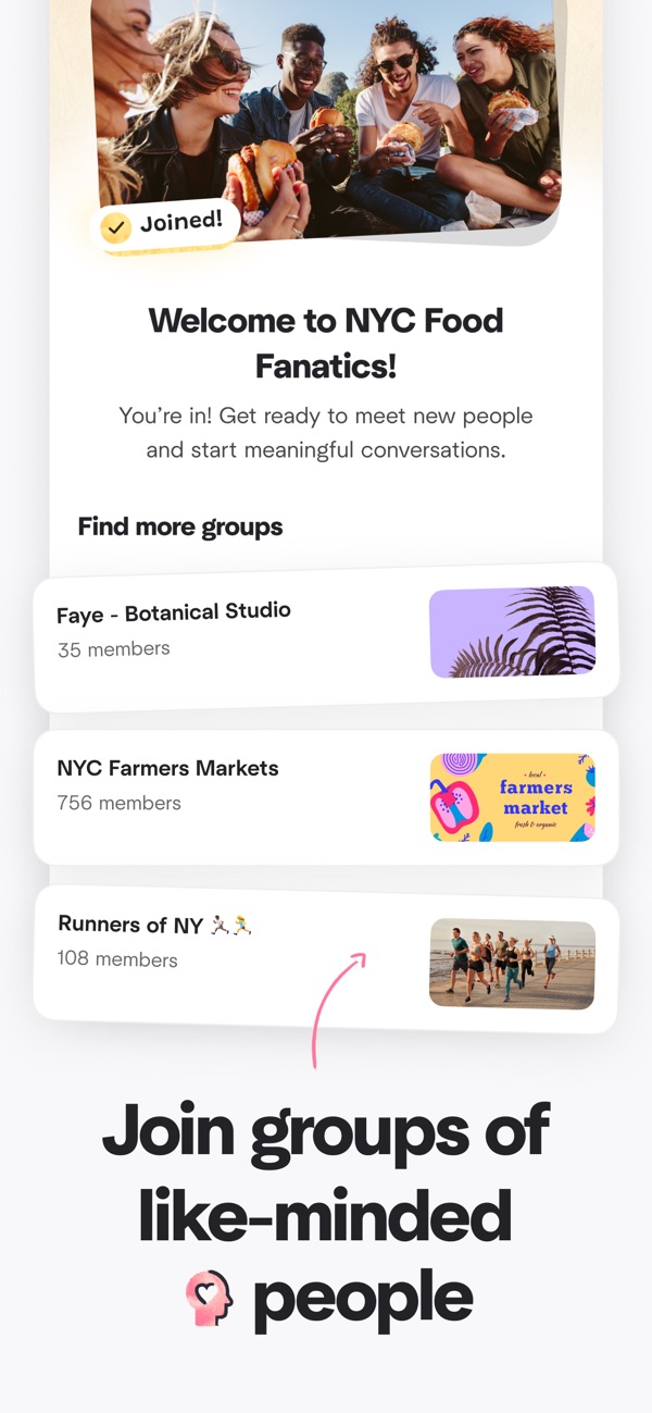 Meetup iPhone screenshot 3