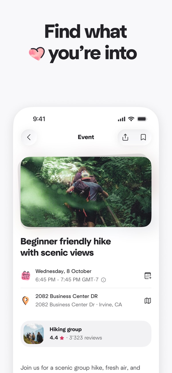 Meetup iPhone screenshot 4