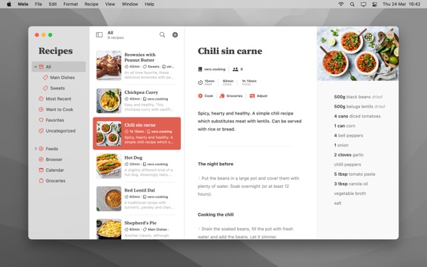Mela Mac screenshot 1