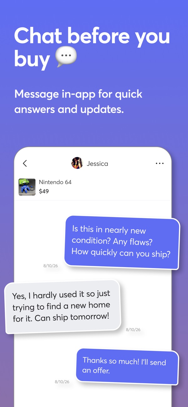 Mercari iPhone screenshot 6
