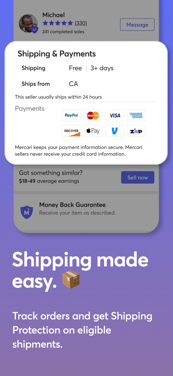 Mercari iPhone screenshot 5