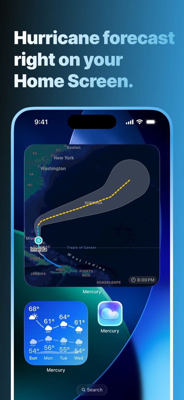Mercury Weather iPhone screenshot 7