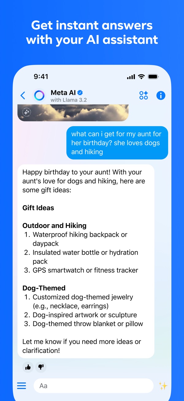 Messenger iPhone screenshot 4