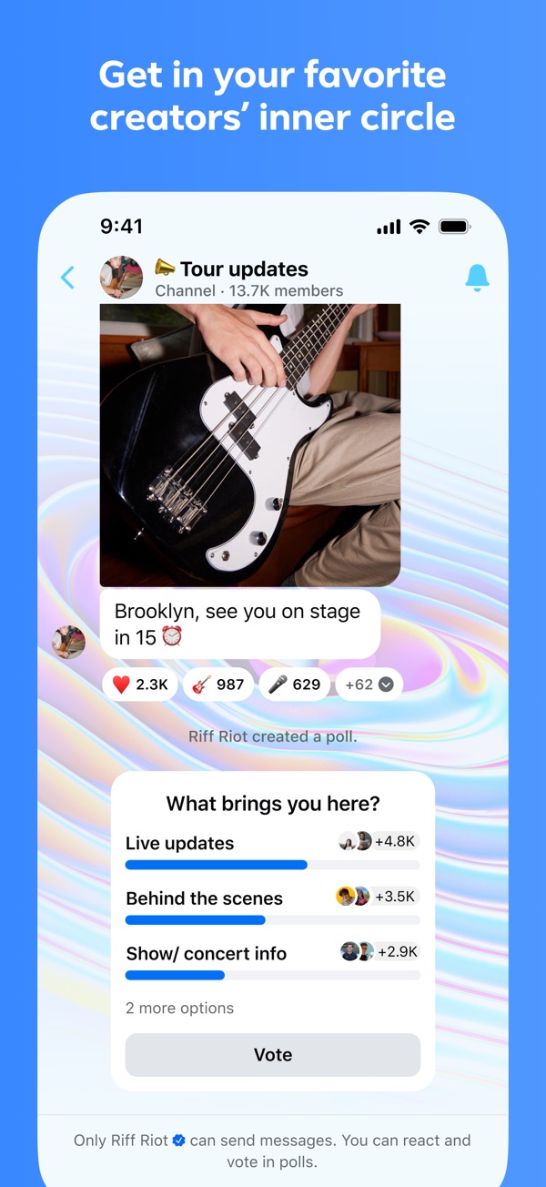 Messenger iPhone screenshot 6