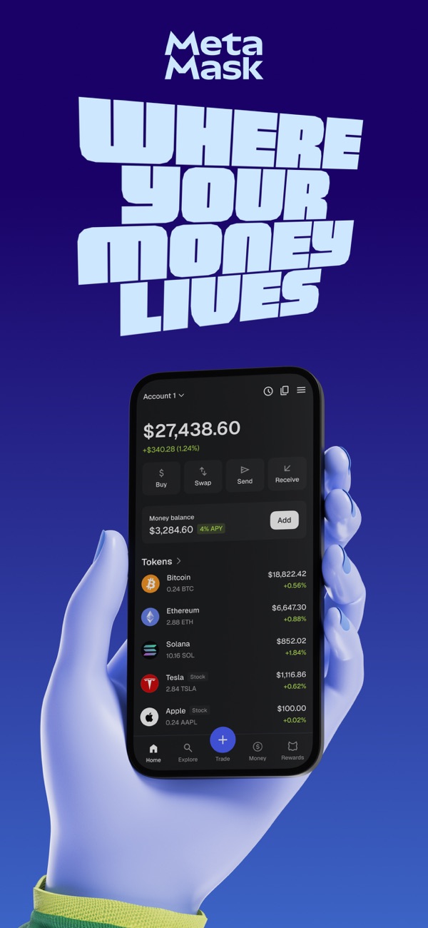 MetaMask iPhone screenshot 1