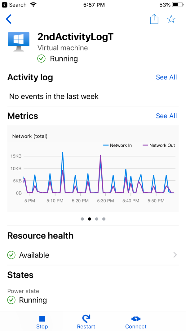 Microsoft Azure iPhone screenshot 3