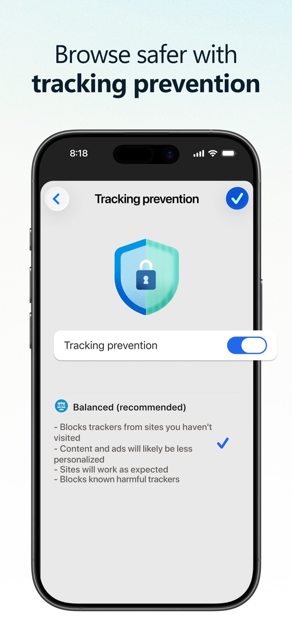 Microsoft Edge iPhone screenshot 7