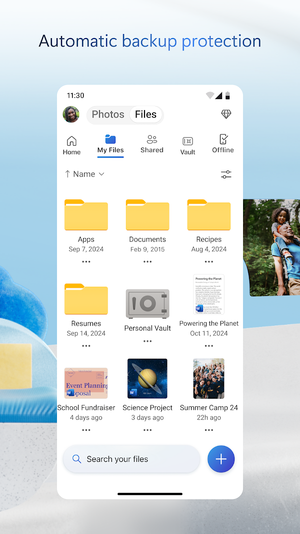 Microsoft OneDrive Android phone screenshot 2