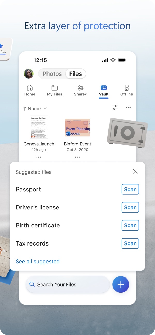 Microsoft OneDrive iPhone screenshot 8