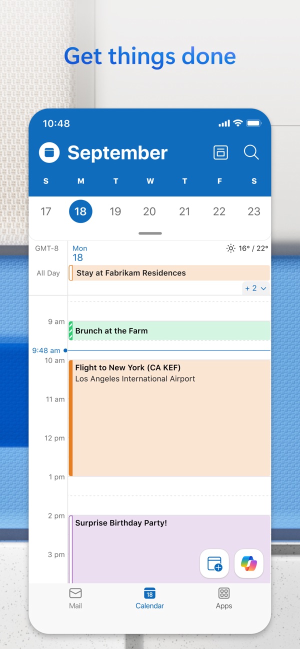 Microsoft Outlook iPhone screenshot 8