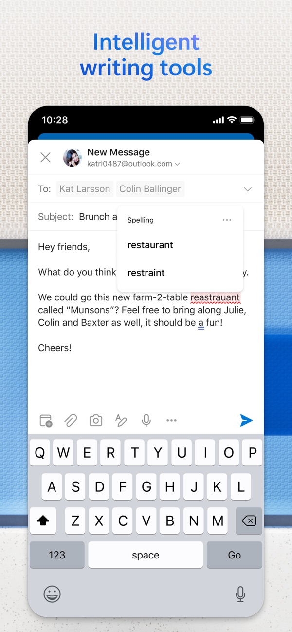 Microsoft Outlook iPhone screenshot 9