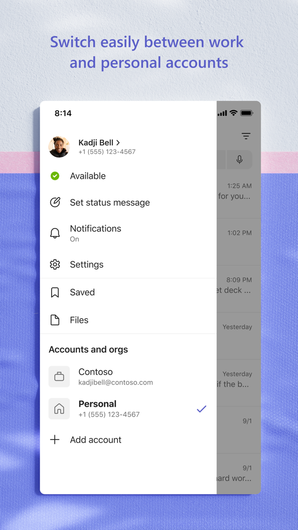 Microsoft Teams iPhone screenshot 8
