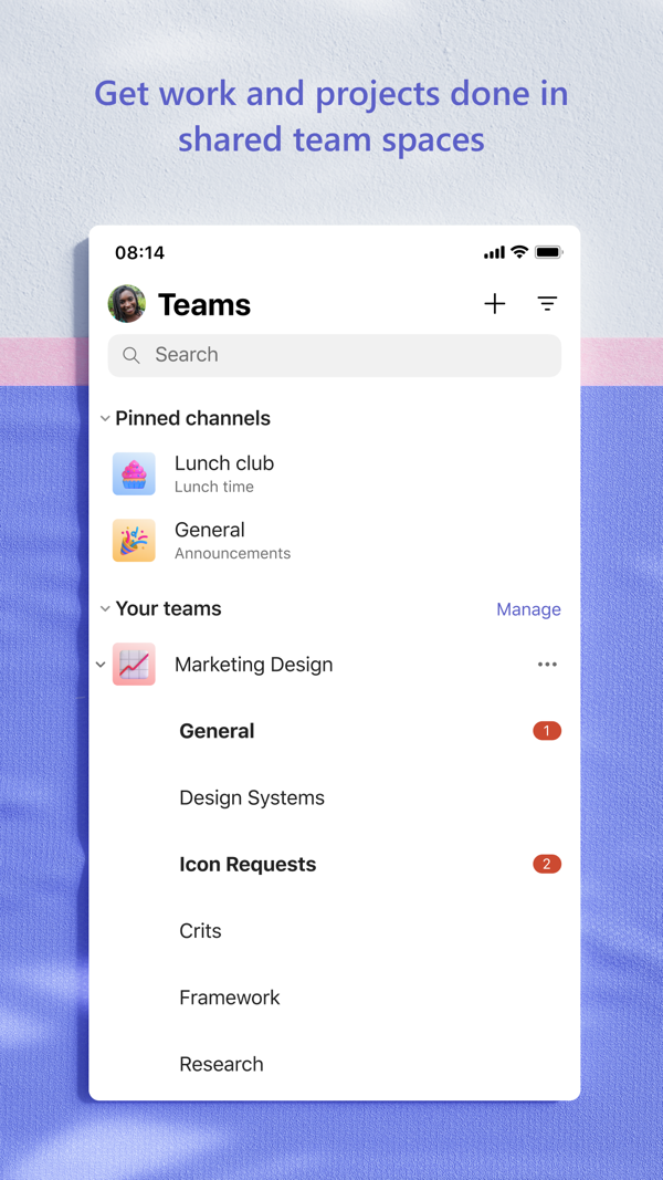 Microsoft Teams iPhone screenshot 5