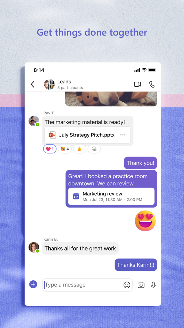 Microsoft Teams iPhone screenshot 7
