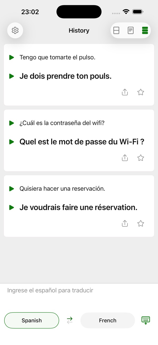 Microsoft Translator iPhone screenshot 3