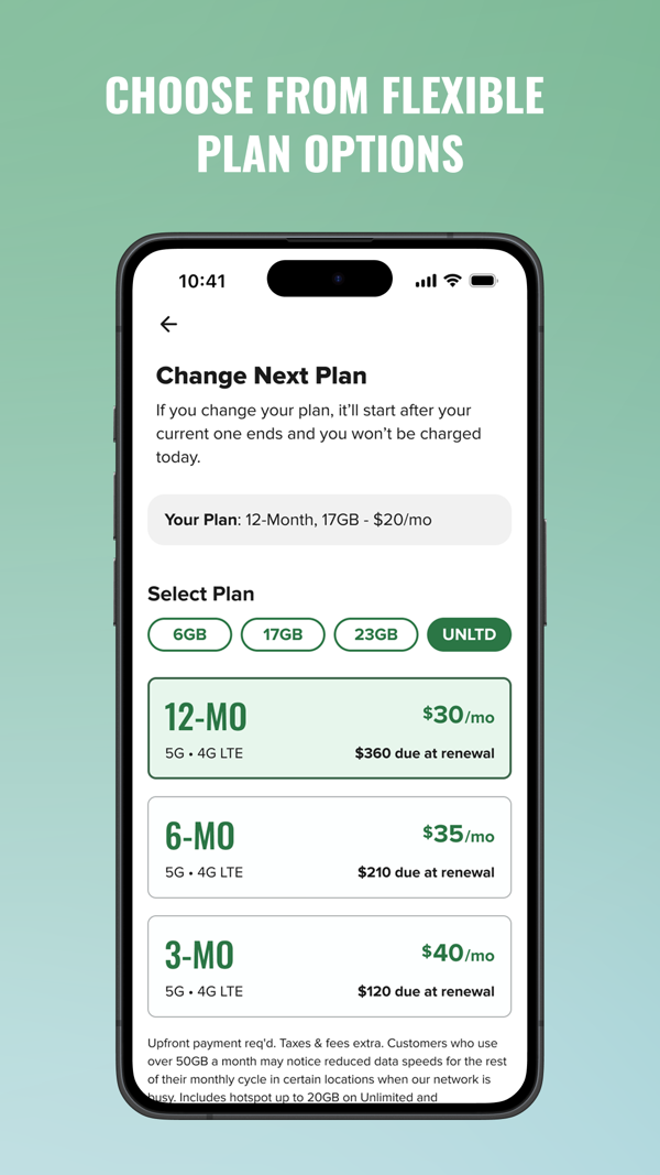 Mint iPhone screenshot 2