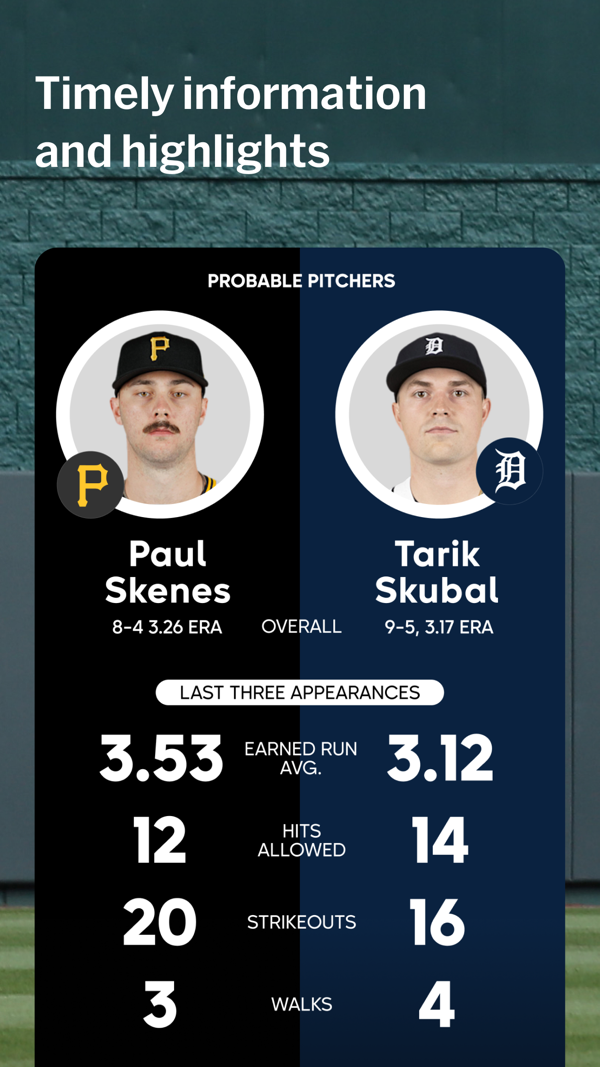 MLB iPhone screenshot 6