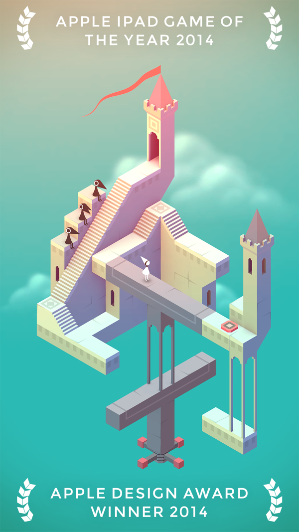 Monument Valley iPhone screenshot 1