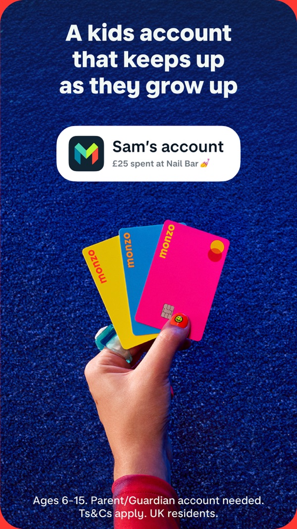 Monzo Bank iPhone screenshot 3