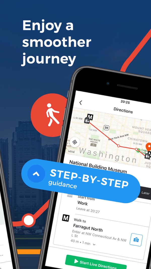 Moovit iPhone screenshot 7