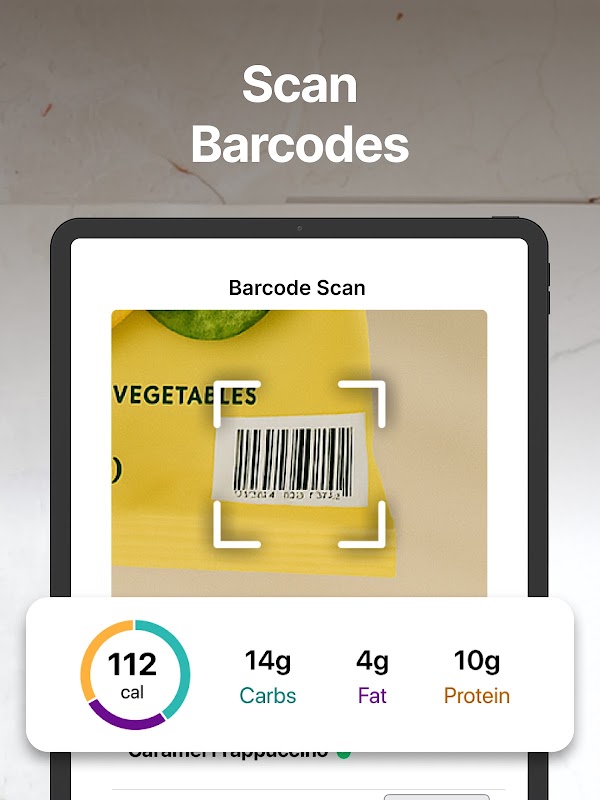 MyFitnessPal Android tablet screenshot 16