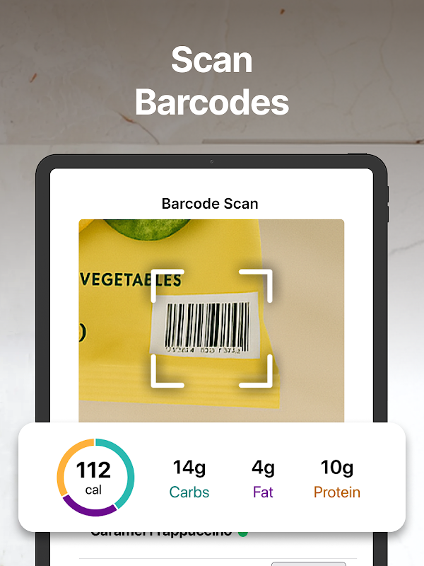 MyFitnessPal Android tablet screenshot 23