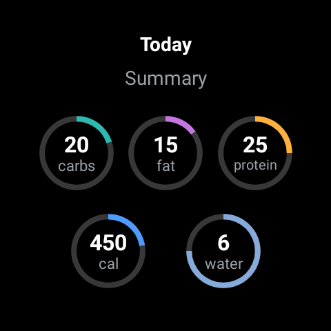 MyFitnessPal Android tablet screenshot 25