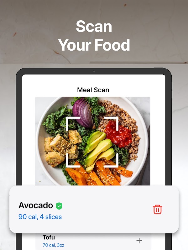 MyFitnessPal Android tablet screenshot 12