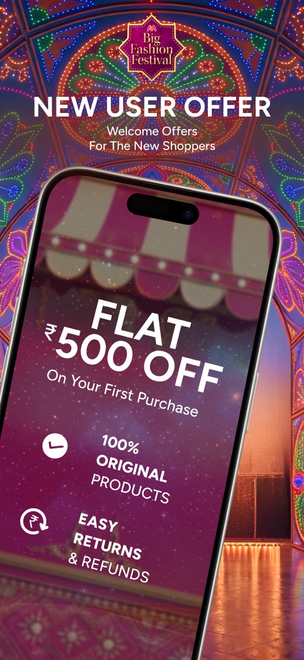 Myntra iPhone screenshot 1