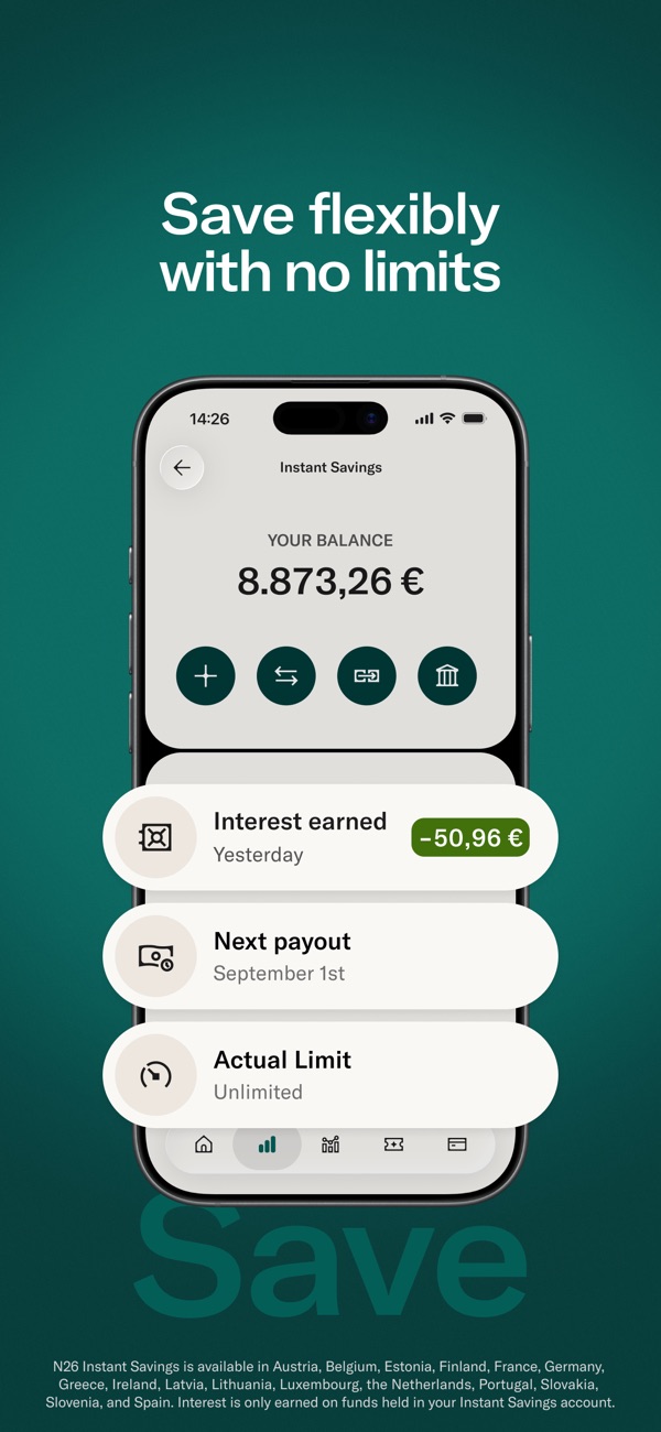 N26 iPhone screenshot 3