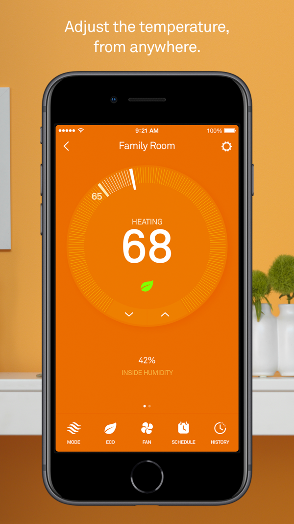 Nest iPhone screenshot 2