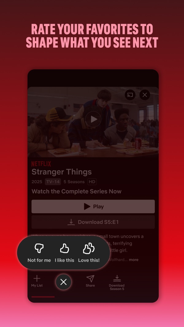 Netflix iPhone screenshot 5