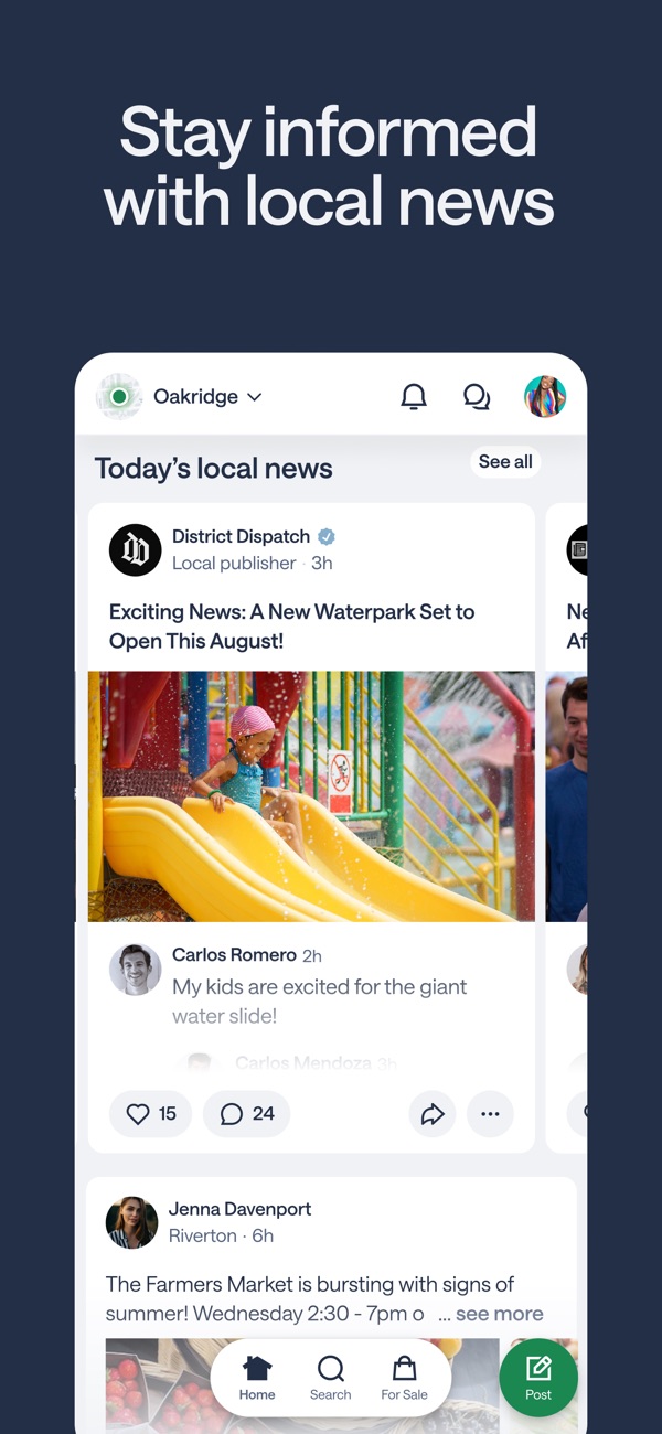 Nextdoor iPhone screenshot 4