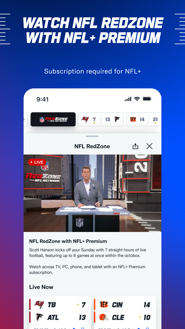 NFL iPhone screenshot 3