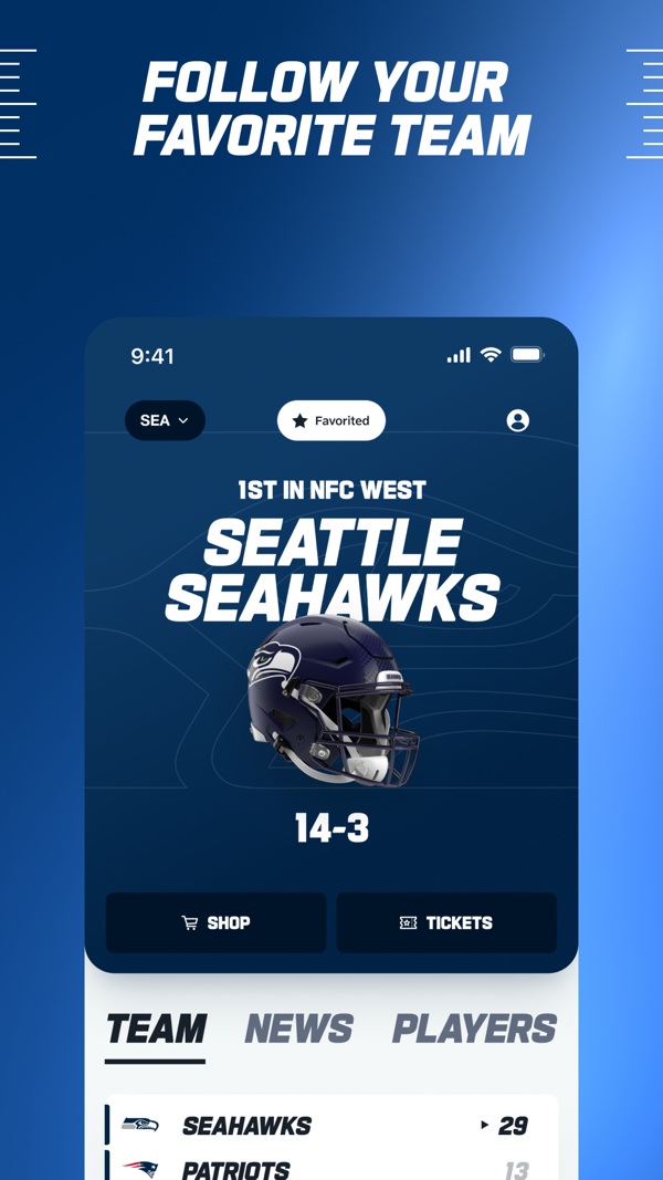 NFL iPhone screenshot 9