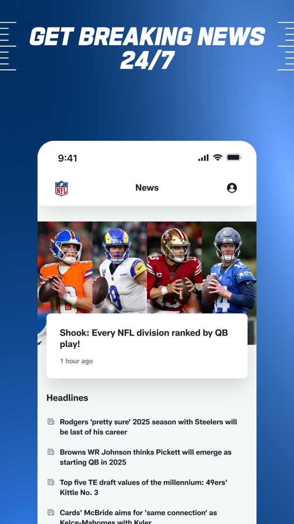 NFL iPhone screenshot 7