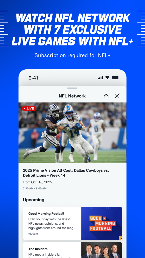 NFL iPhone screenshot 4