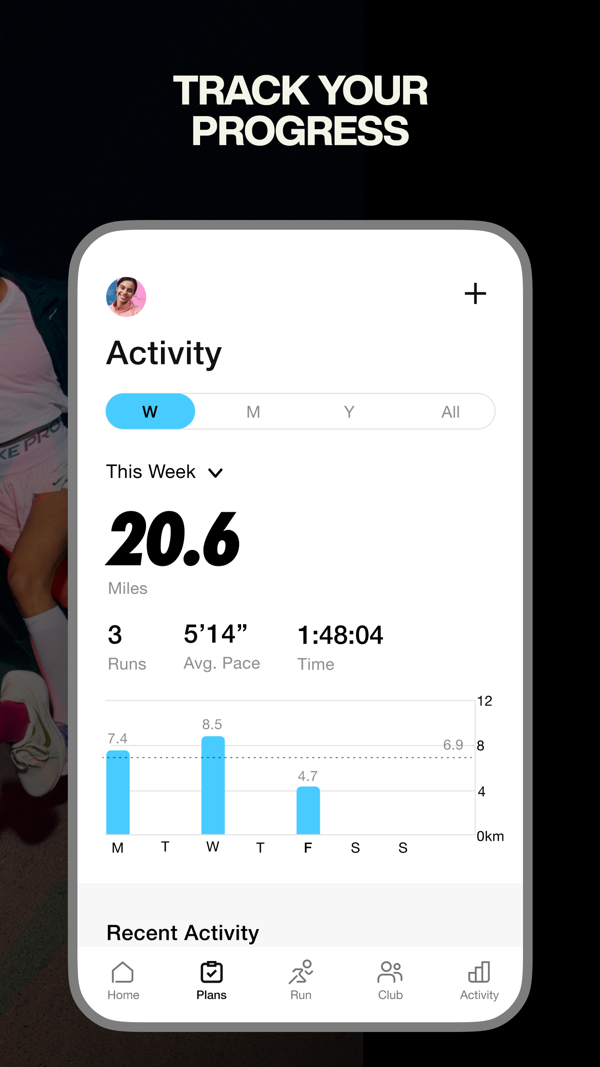 Nike Run Club iPhone screenshot 2
