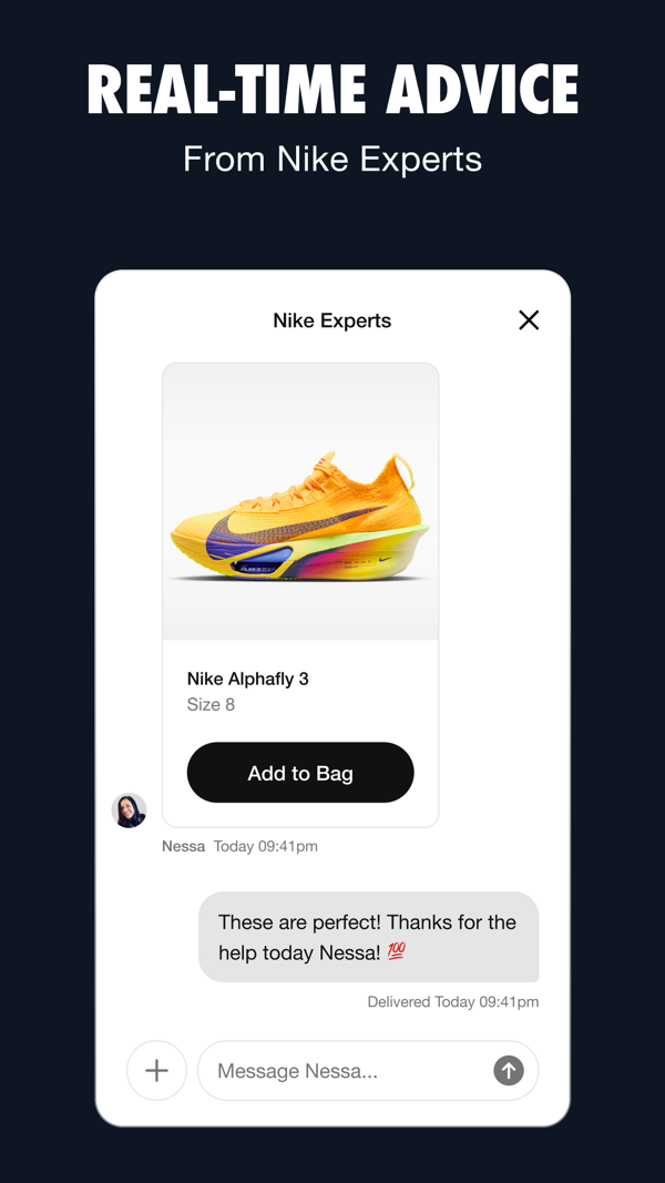 Nike iPhone screenshot 6