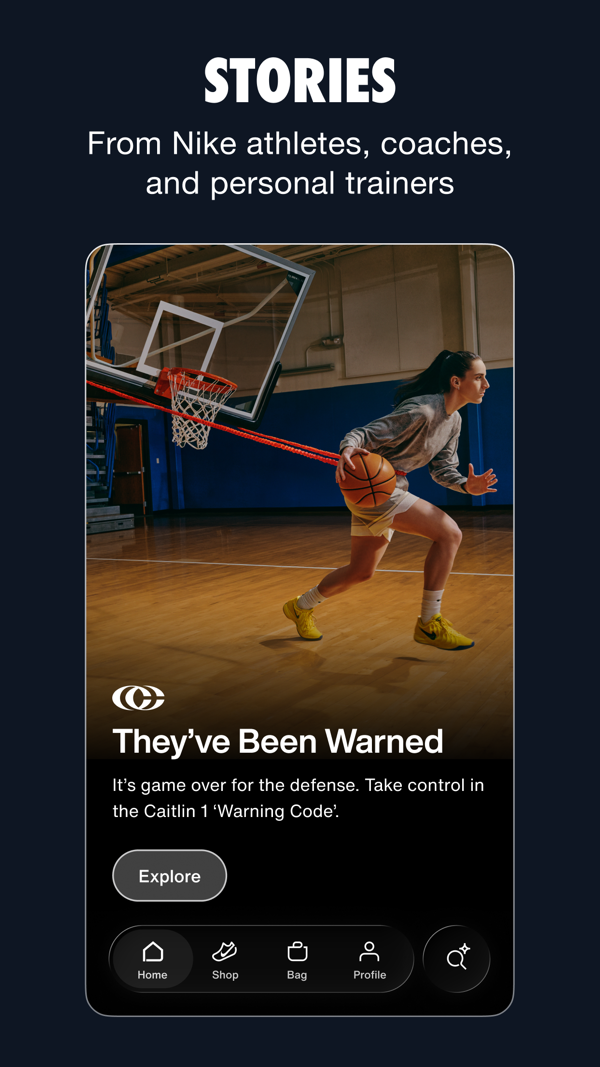 Nike iPhone screenshot 5