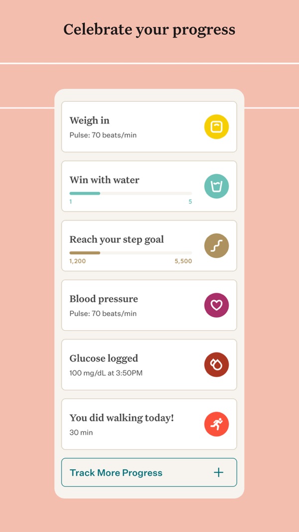 Noom Weight Loss, Food Tracker iPhone screenshot 7