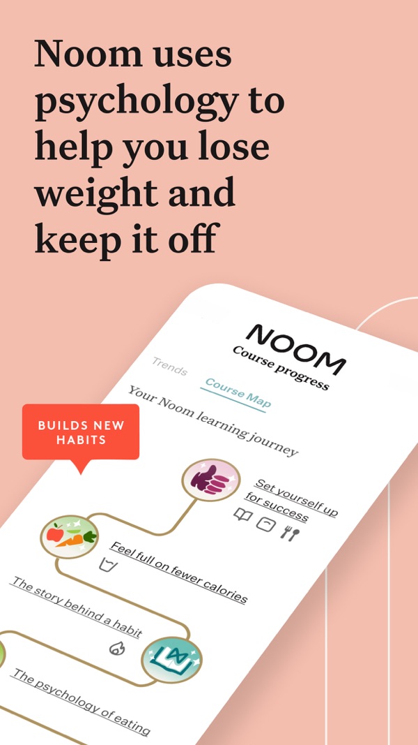 Noom Weight Loss, Food Tracker iPhone screenshot 1
